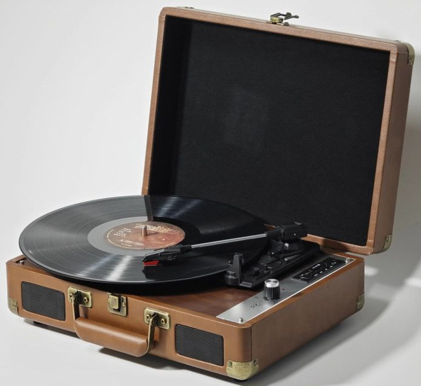 Виниловый проигрыватель MzeliKing,Поддерживает подключение по Bluetooth ...