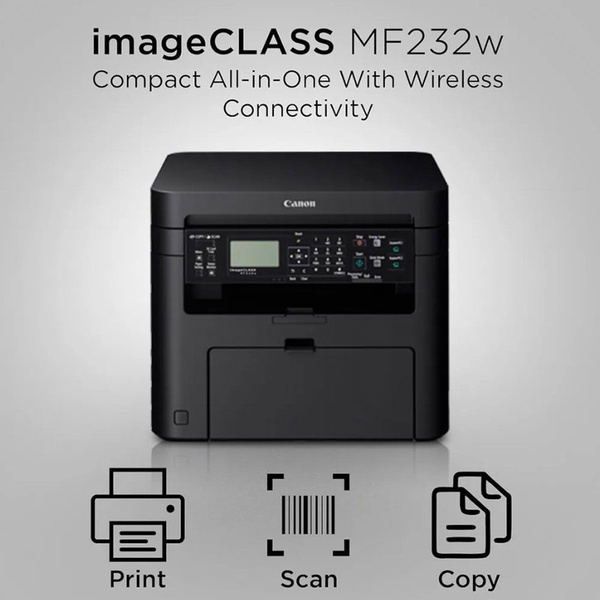 МФУ Лазерное Canon imageClass MF232W купить по низкой цене в интернет ...