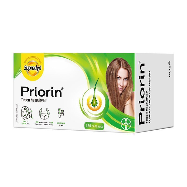 Bayer Priorin Приорин Витамины для волос в капсулах - купить с ...