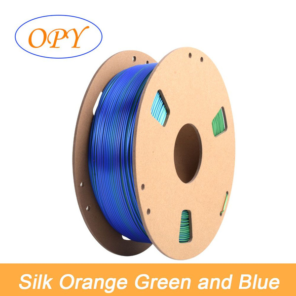 Филамент PLA Silk трехцветный Tri-color - купить с доставкой по ...
