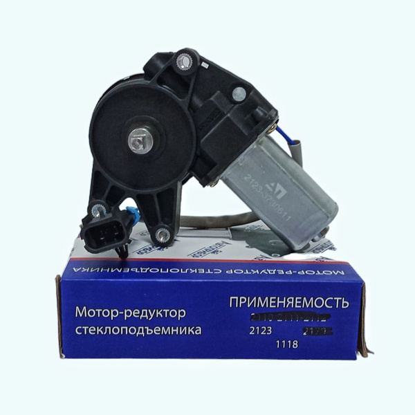 Моторедуктор/мотор стеклоподъемника ВАЗ Калина, ШЕВРОЛЕ Нива, Гранта ...