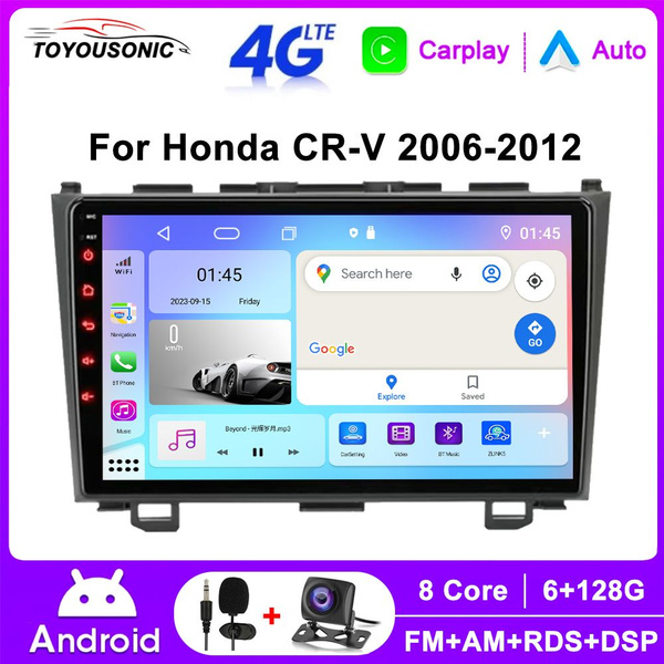 Магнитола Honda CR-V 3 2007-2012-Процессор 8 ядер-Android Память 6 ...