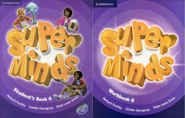 Super Minds 6 Students book + WorkBook + CD (first edition) | Herbert
