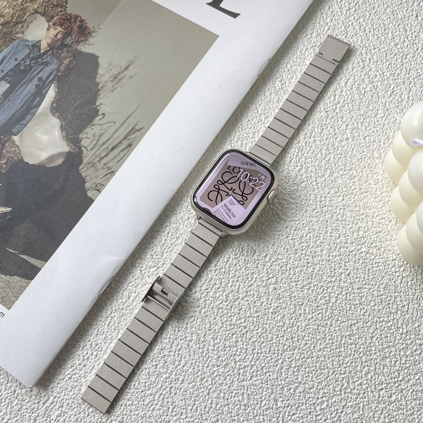 Подходит для Apple Watch, металлического ремешка для часов Starlight ...