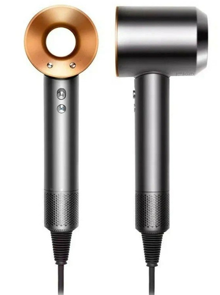Фен для волос Dyson Supersonic HD08, золотой, серебристый - купить по ...