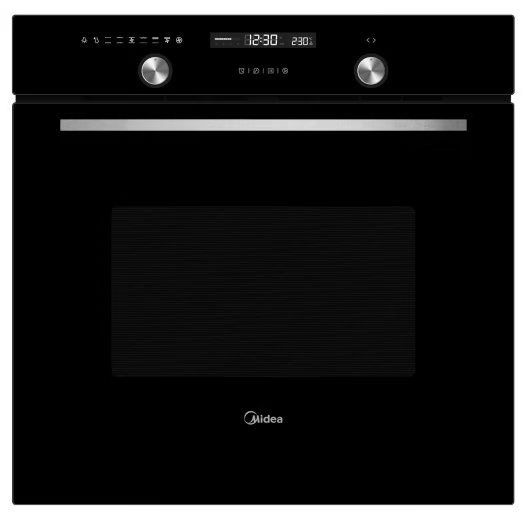 Встраиваемый духовой шкаф Midea MO78101CGB, черный - купить с доставкой ...