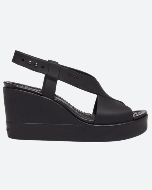 crocs brooklyn high wedge