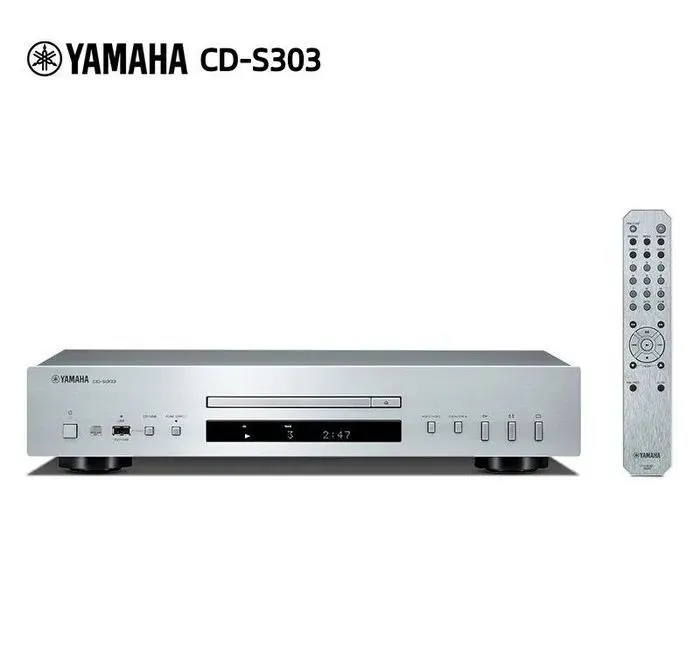 Проигрывателькомпакт-дисковYamahaCD-S303,HiFiкачествозвука,USBвоспроизведение