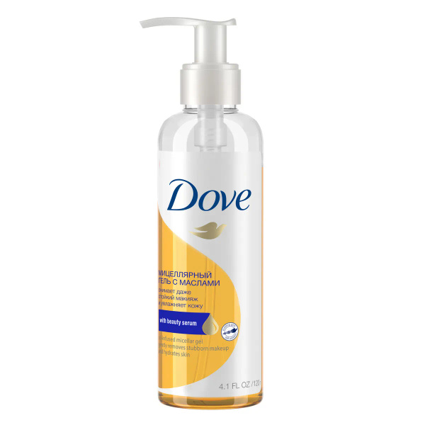 Dove Средство для снятия макияжа С маслами, 120 мл - купить с доставкой ...
