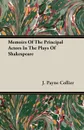 Memoirs Of The Principal Actors In The Plays Of Shakespeare - J. Payne Collier