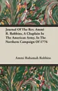 Journal Of The Rev. Ammi R. Robbins, A Chaplain In The American Army, In The Northern Campaign Of 1776 - Ammi Ruhamah Robbins