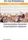 Communication financiere et participation citoyenne - BASTIEN-P