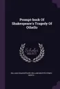 Prompt-book Of Shakespeare's Tragedy Of Othello - William Shakespeare, William Winter, Edwin Booth