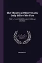 The Theatrical Observer and, Daily Bills of the Play. 1832 v.1 no.3135-3236:(Jan 2,1832-Apr 30,1832) - M. l'abbé Trochon