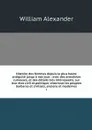 Histoire des femmes depuis la plus haute antiquite jusqu a nos jous : avec des anecdotes curieuses, et des details tres interessants, sur leur etat civil et politique, chez tous les peuples barbares et civilises, anciens et modernes. 2 - William Alexander