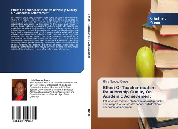 Обложка книги Effect Of Teacher-student Relationship Quality On Academic Achievement, Hilda Nyougo Omae