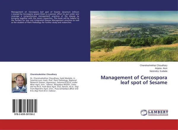 Обложка книги Management of Cercospora leaf spot of Sesame, Chandrashekhar Choudhary,Anjana Arun and Narendra Kudada