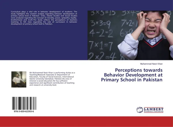 Обложка книги Perceptions towards Behavior Development at Primary School in Pakistan, Muhammad Nasir Khan