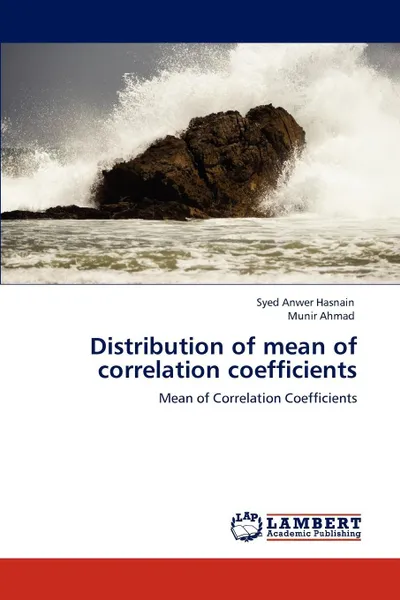 Обложка книги Distribution of Mean of Correlation Coefficients, Syed Anwer Hasnain, Munir Ahmad