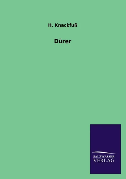 Обложка книги Durer, H. Knackfuß