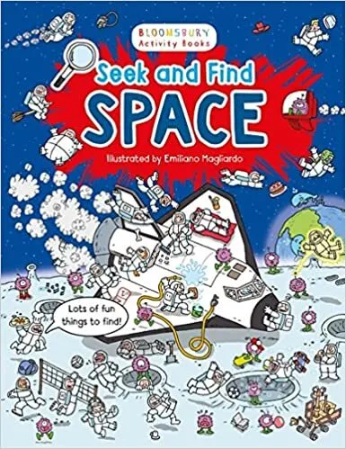 Обложка книги Seek and Find Space, Bloomsbury Publishing