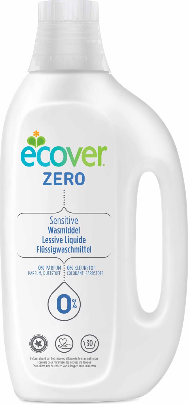 фото Экологическая концентрированная жидкость для стирки ZERO SENSITIVE Ecover 1,5 л