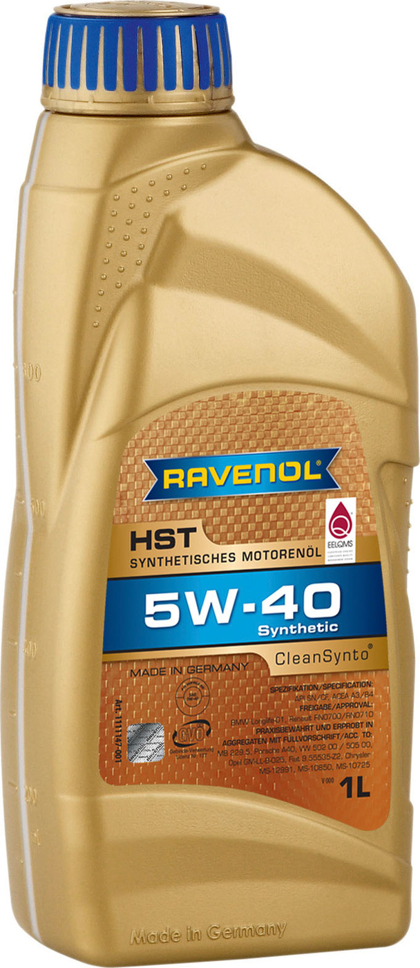 фото Моторное масло RAVENOL HST SAE 5W-40 (1л)