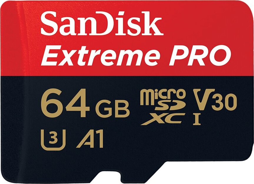 фото Карта памяти microSDXC SanDisk Extreme PRO 64Gb U3 A2