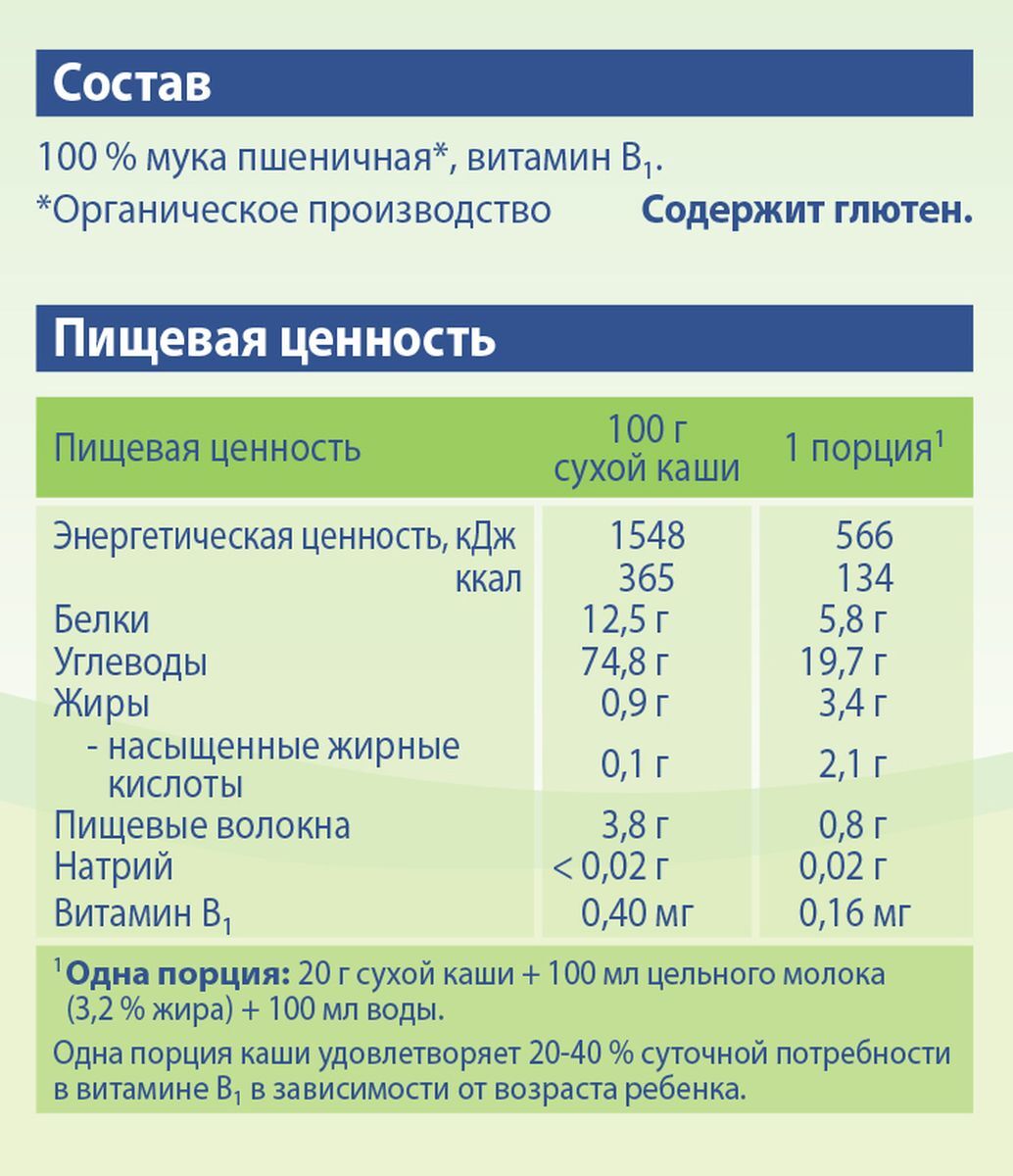 Каши органика компания млм