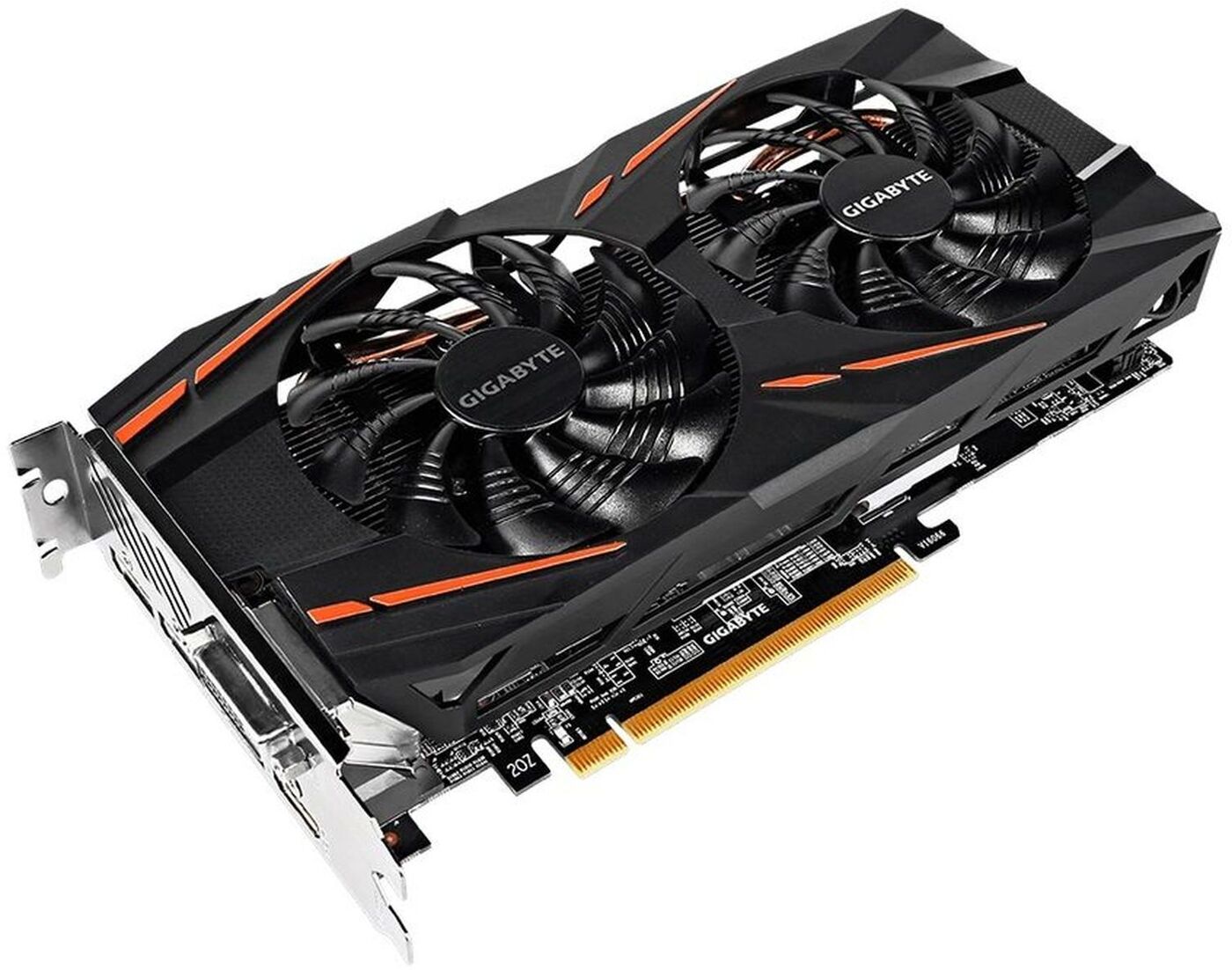 фото Видеокарта Gigabyte RX 580 Gaming 4G, PCI Express, 4GB, GDDR5, 256bit, DVI+HDMI+3xDP (GV-RX580GAMING-4GD)