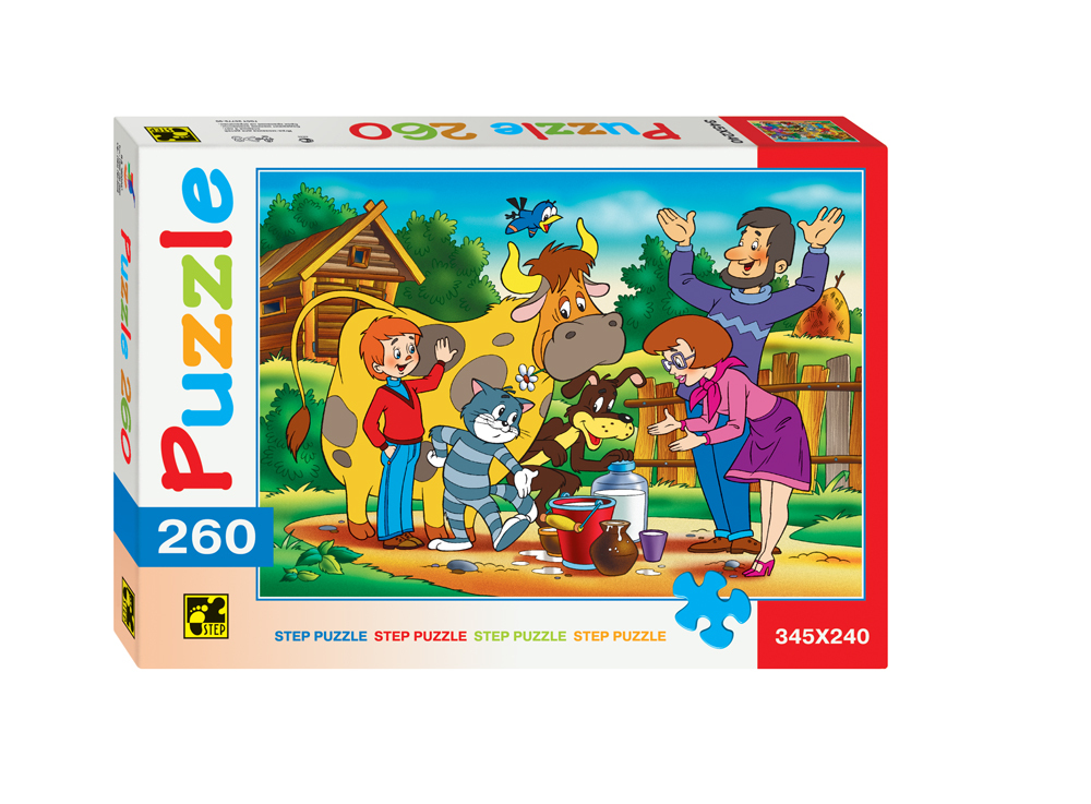 Пазл Простоквашино, 260 деталей. Step Puzzle — купить в интернет ...