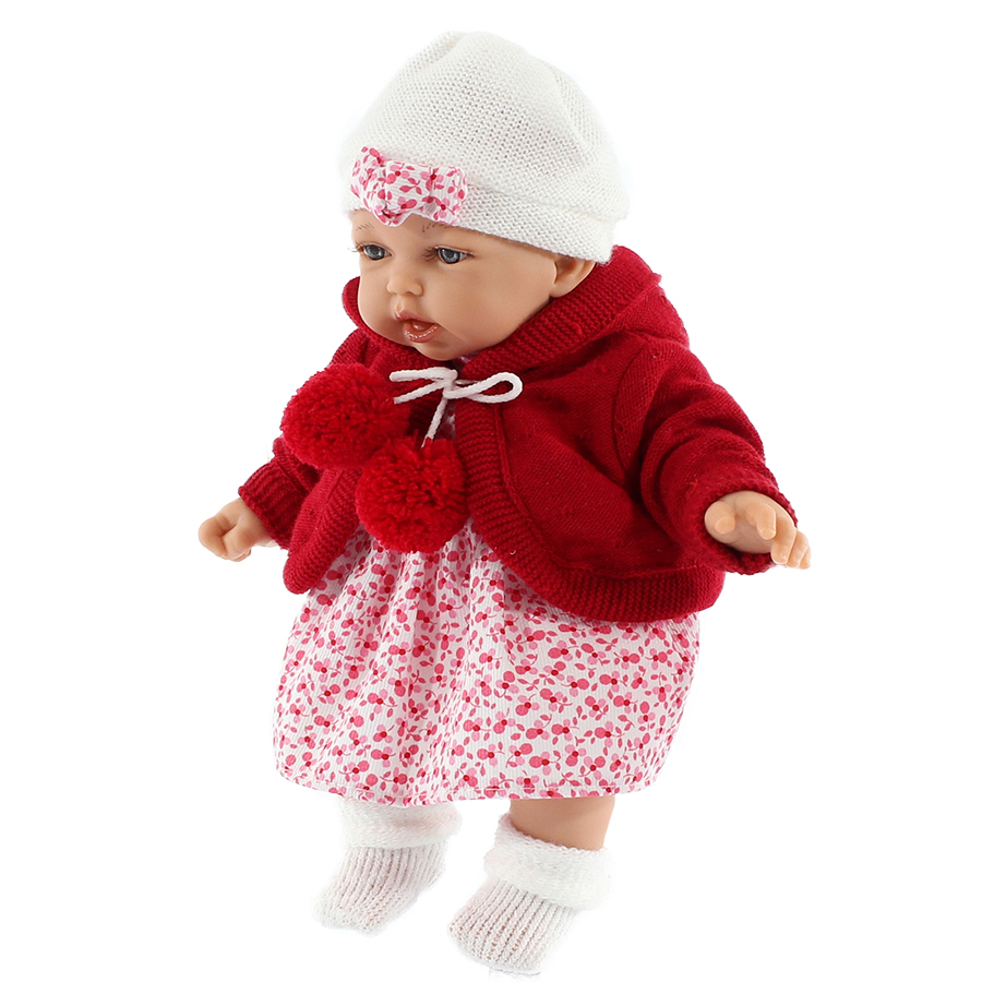 Кукла говорит мама. Кукла мягконабивная интерактивная. Мягконабивная кукла в красной одежде. Кукла говорящая мама.