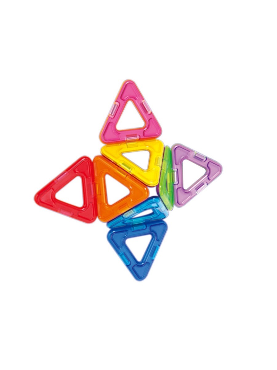 Магнитный конструктор 8. Магнитный конструктор Magformers Standart 60001 треугольники. Bigga магнитный конструктор треугольники. Магнитный конструктор размер детали 8 детале1. Магникон "равнобедренные треугольники".