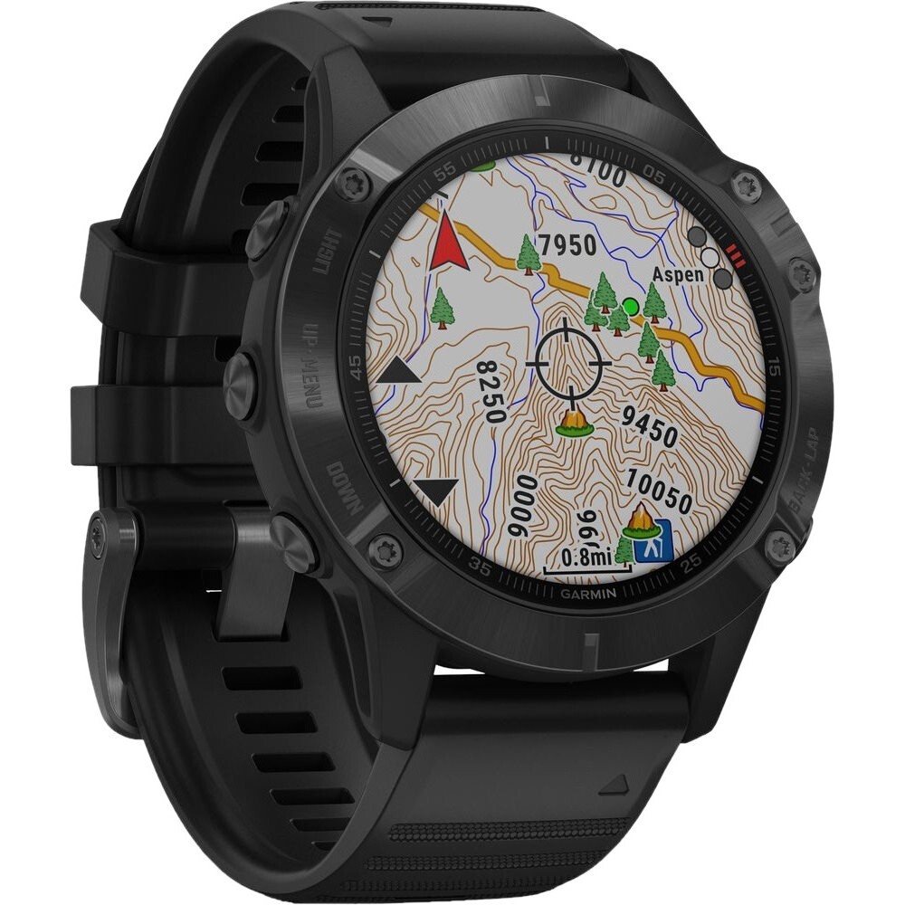 Купить смарт-часы Garmin FENIX 6 Pro, экран 1.3" - купить по низким ...
