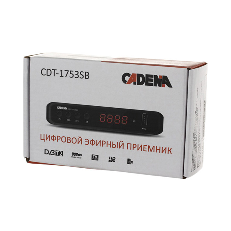 Cadena 1753sb. Ресивер DVB-t2 cadena. Cadena CDT-1753sb (ТС). Цифровое эфирное приемники CDT 1753sb. Cadena Триколор CDT-1753sb.