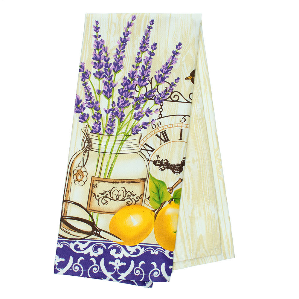 Кухонные Полотенца Лаванда Купить В Москве