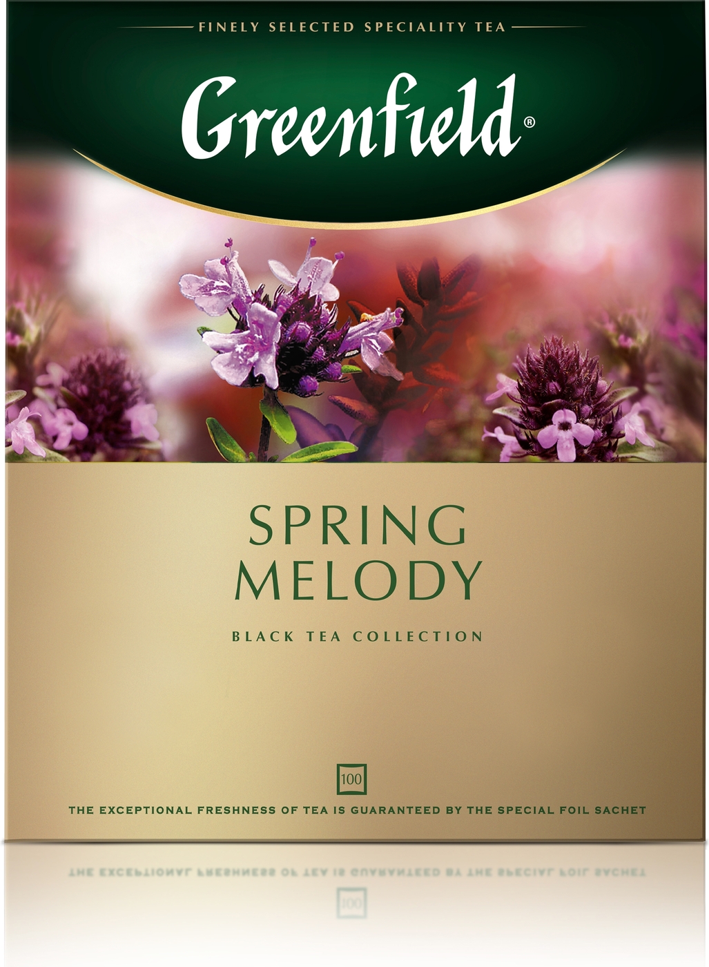 Чай GREENFIELD (Гринфилд) "Spring Melody" ("Мелодия весны"), черный с ...