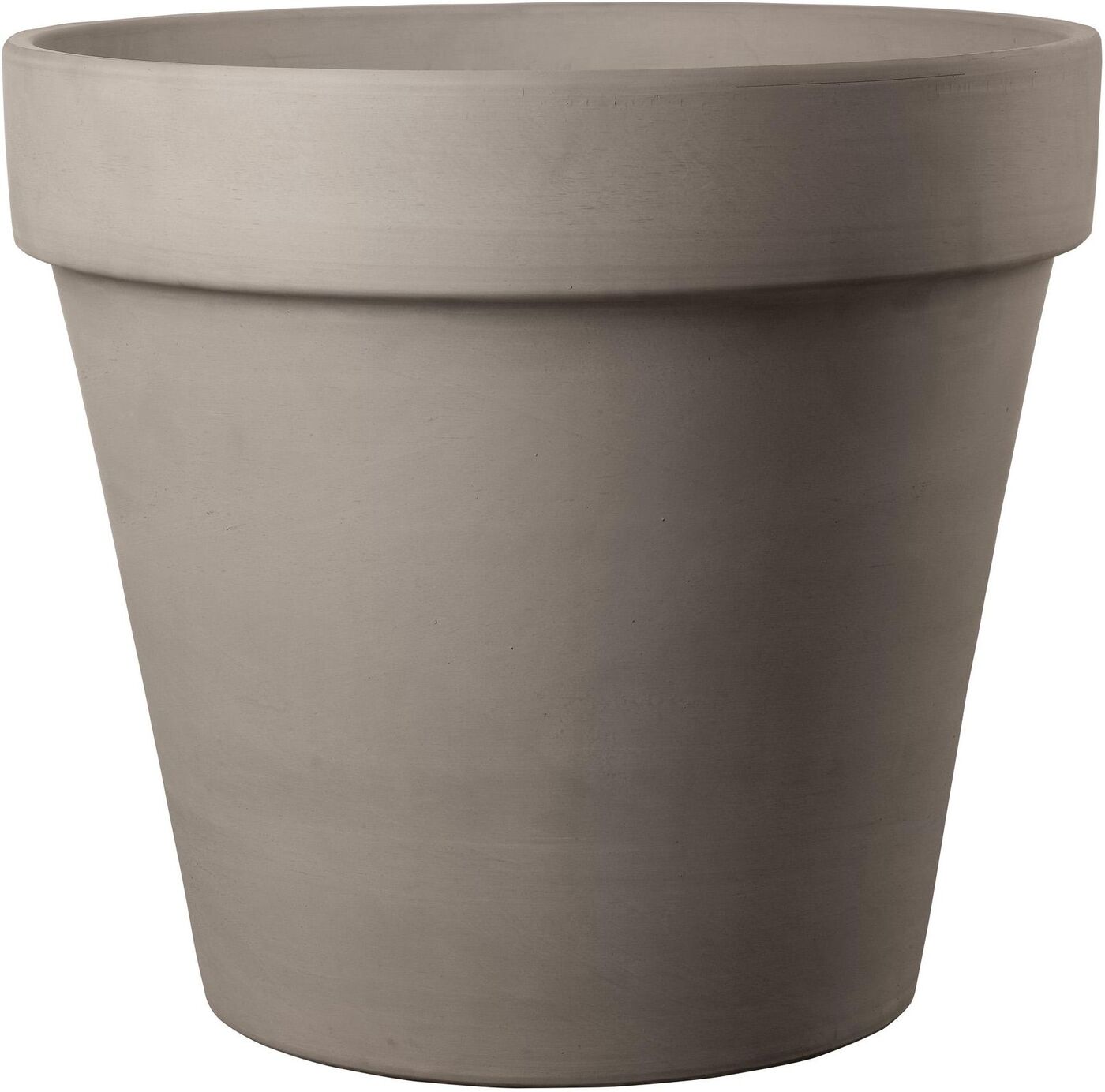 Горшок для цветов Deroma, темно-серый, 10 см х 11 см х 11 см, 1 шт ...