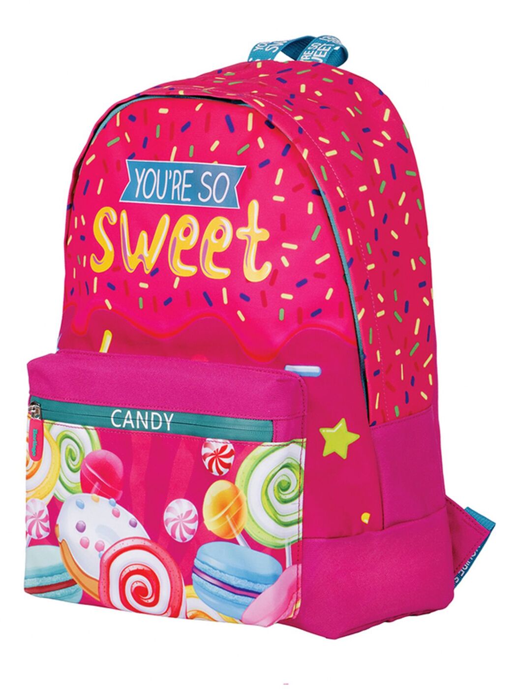 Рюкзак Berlingo Nice Sweet Candy, розовый, 40 х 29 х 16 см