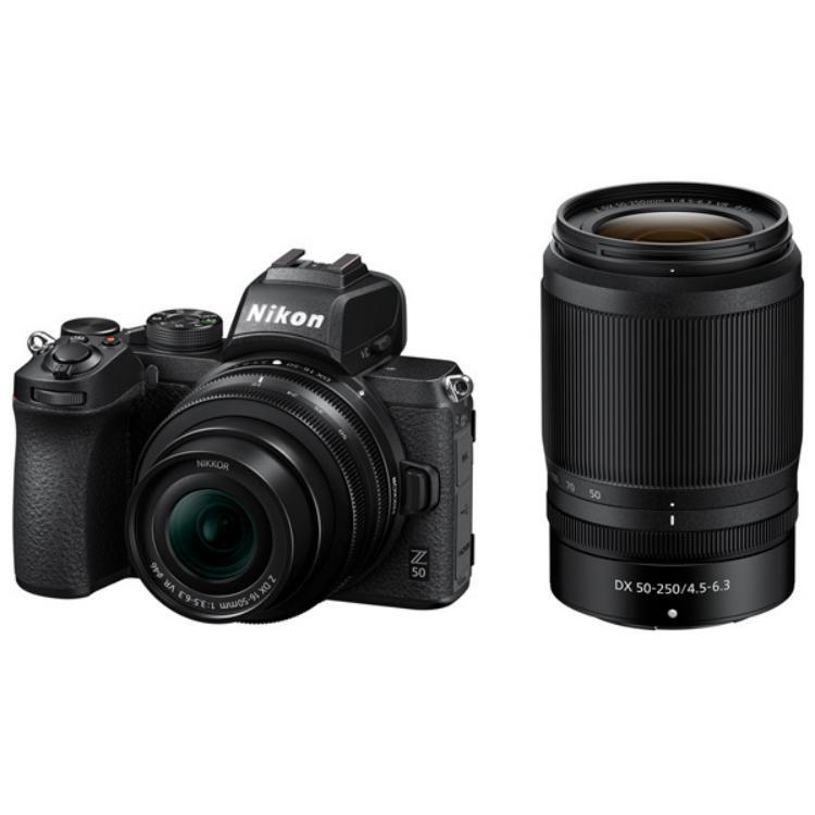 Nikon Фотоаппарат системный Z 50 + NIKKOR Z DX 16-50mm VR + 50-250 VR