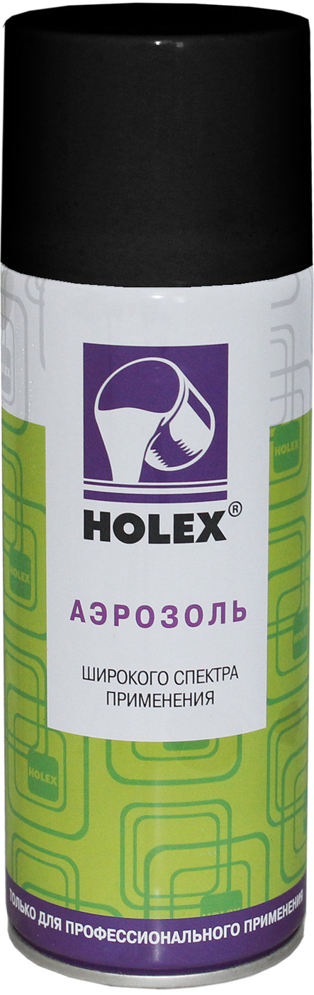 Краска Черная Матовая Holex 2573 520мл Купить