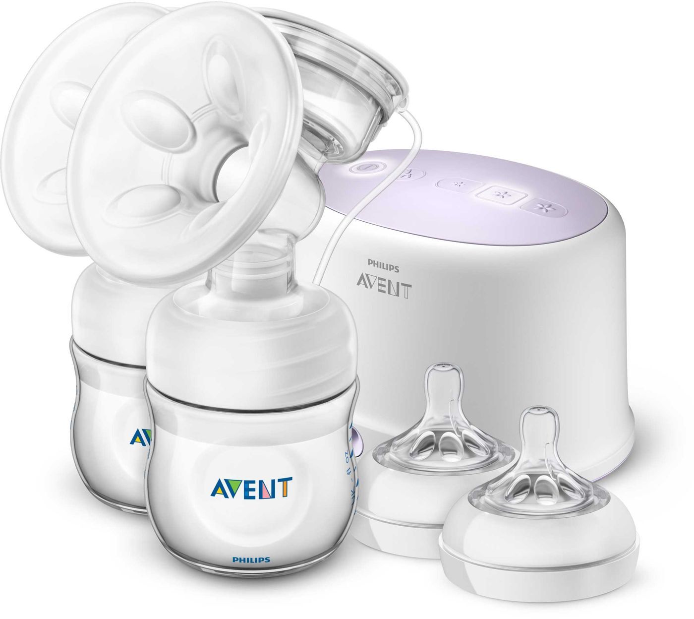 Молокоотсос электронный Philips Avent Comfort SCF334/31, белый-A