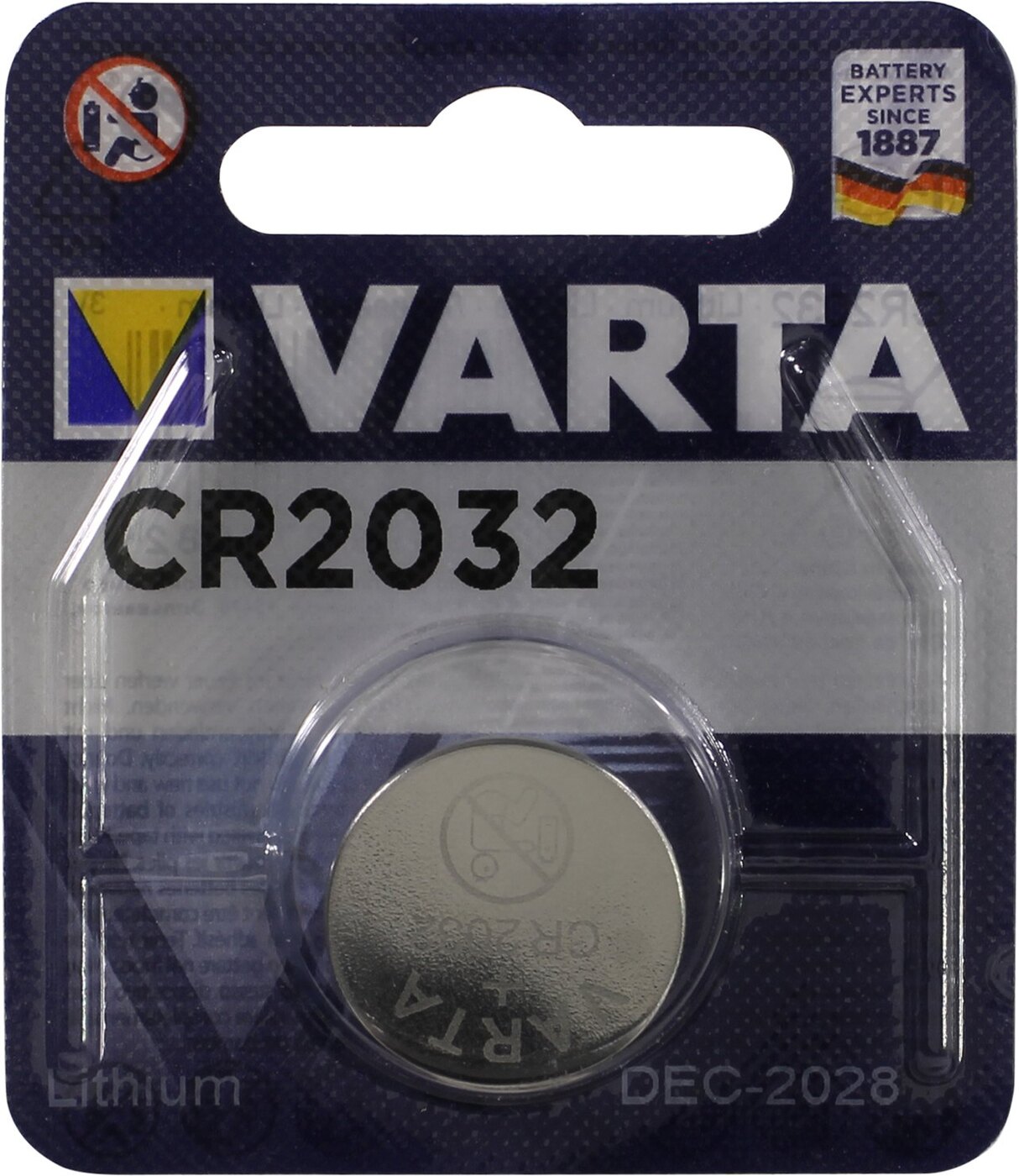 Батарейка CR2032 литиевая VARTA CR2032 3V 3 шт - купить с доставкой по ...
