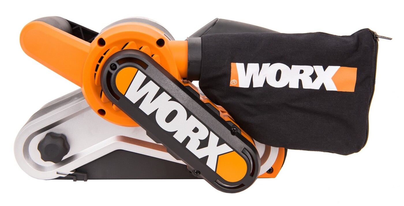 Ленточная шлифмашина WORX WX661.1, 950Вт