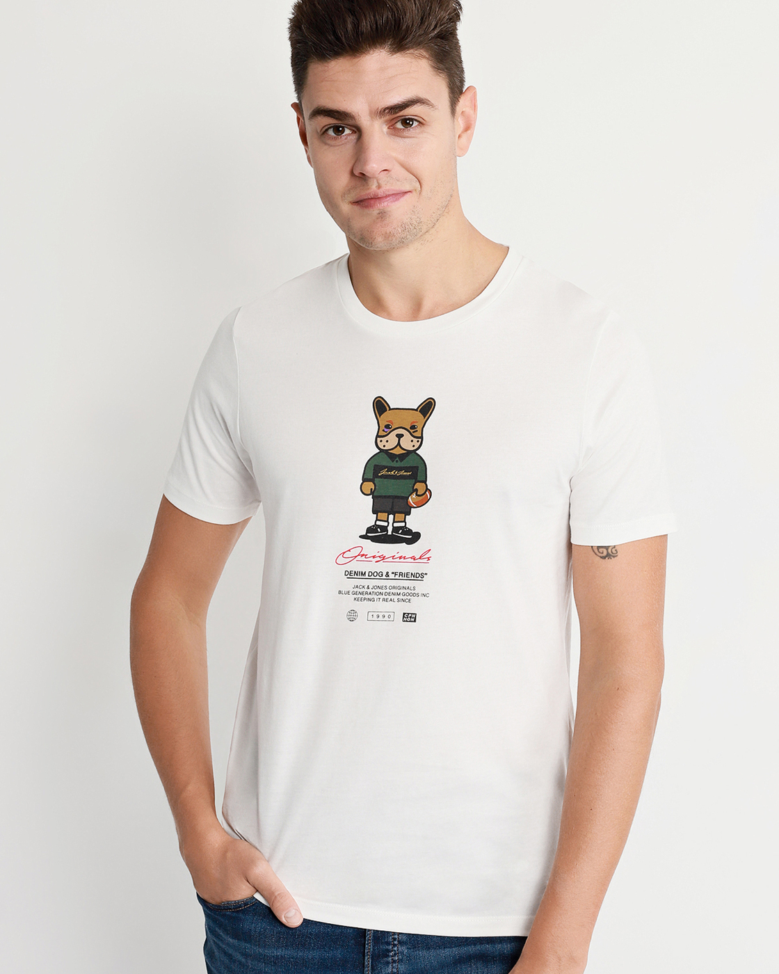 Футболка Jack \u0026 Jones Denimdog - купить 