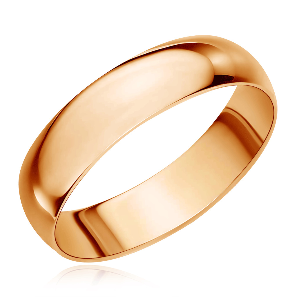Бронницкий ювелир кольцо из красного золота 15020542
