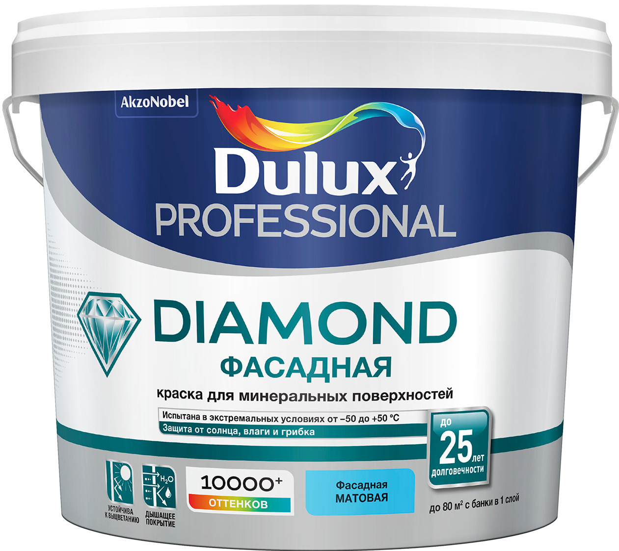 Dulux краска мебель и дерево мат bw 2л