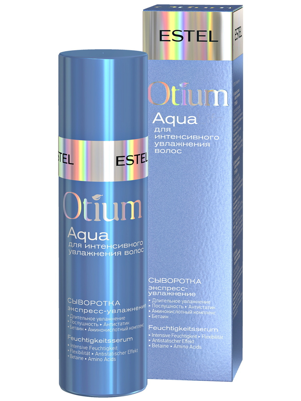 ESTEL PROFESSIONAL Сыворотка OTIUM AQUA для интенсивного увлажнения "Экспресс-увлажнение" 100 мл