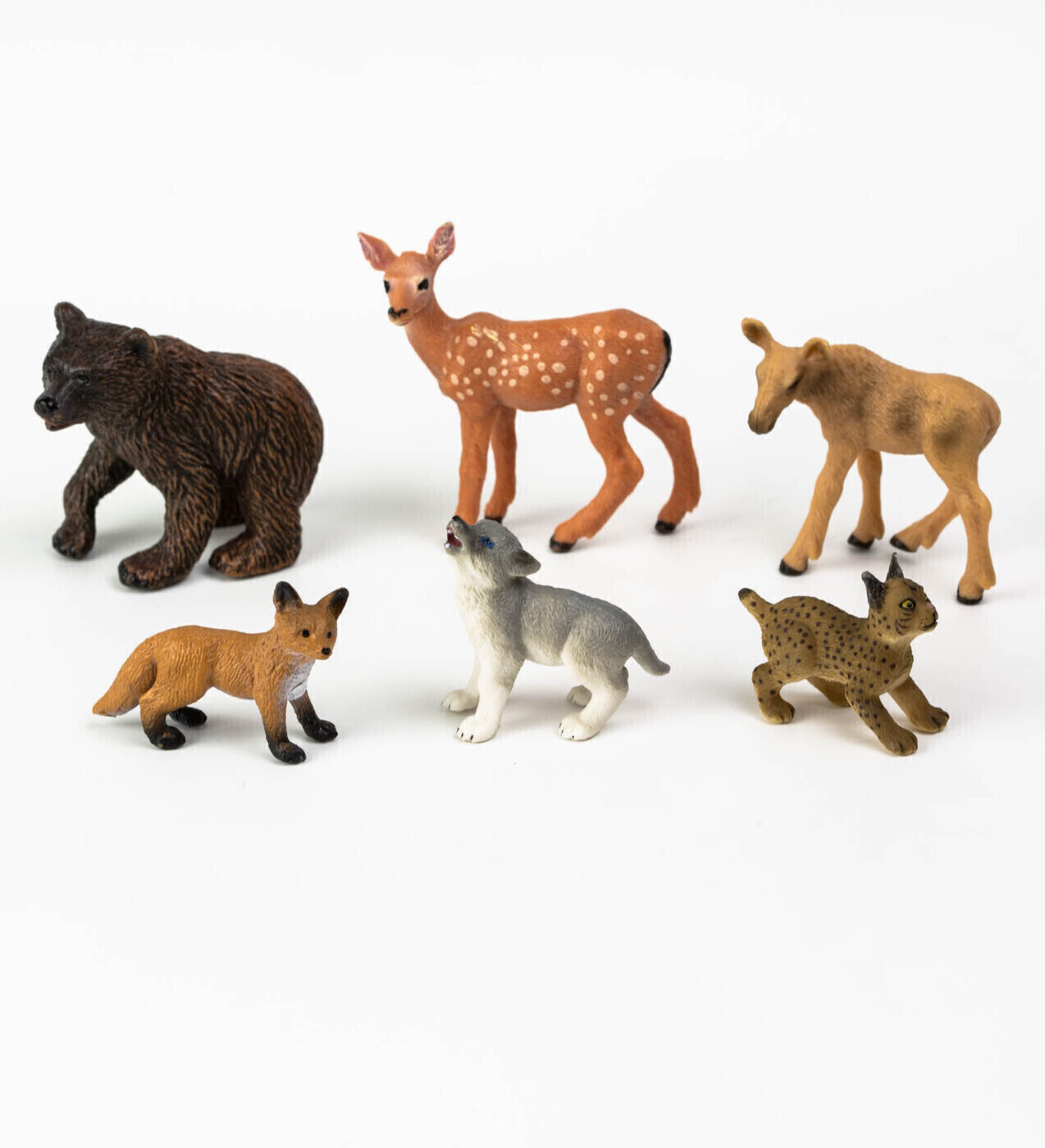 Набор фигурок животных. Derri Animals. Лес. — купить в интернет ...