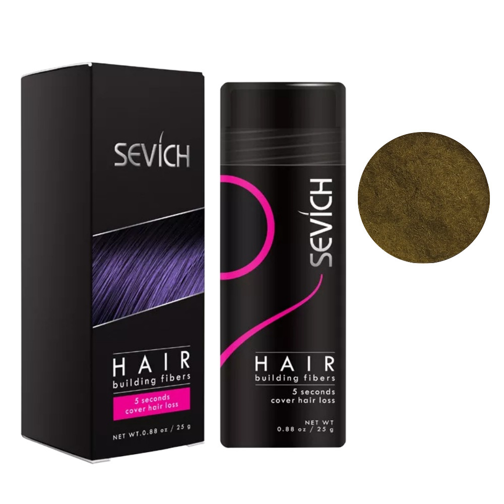 Загуститель для волос Sevich Hair Fibers, 25 гр, blonde (русый)